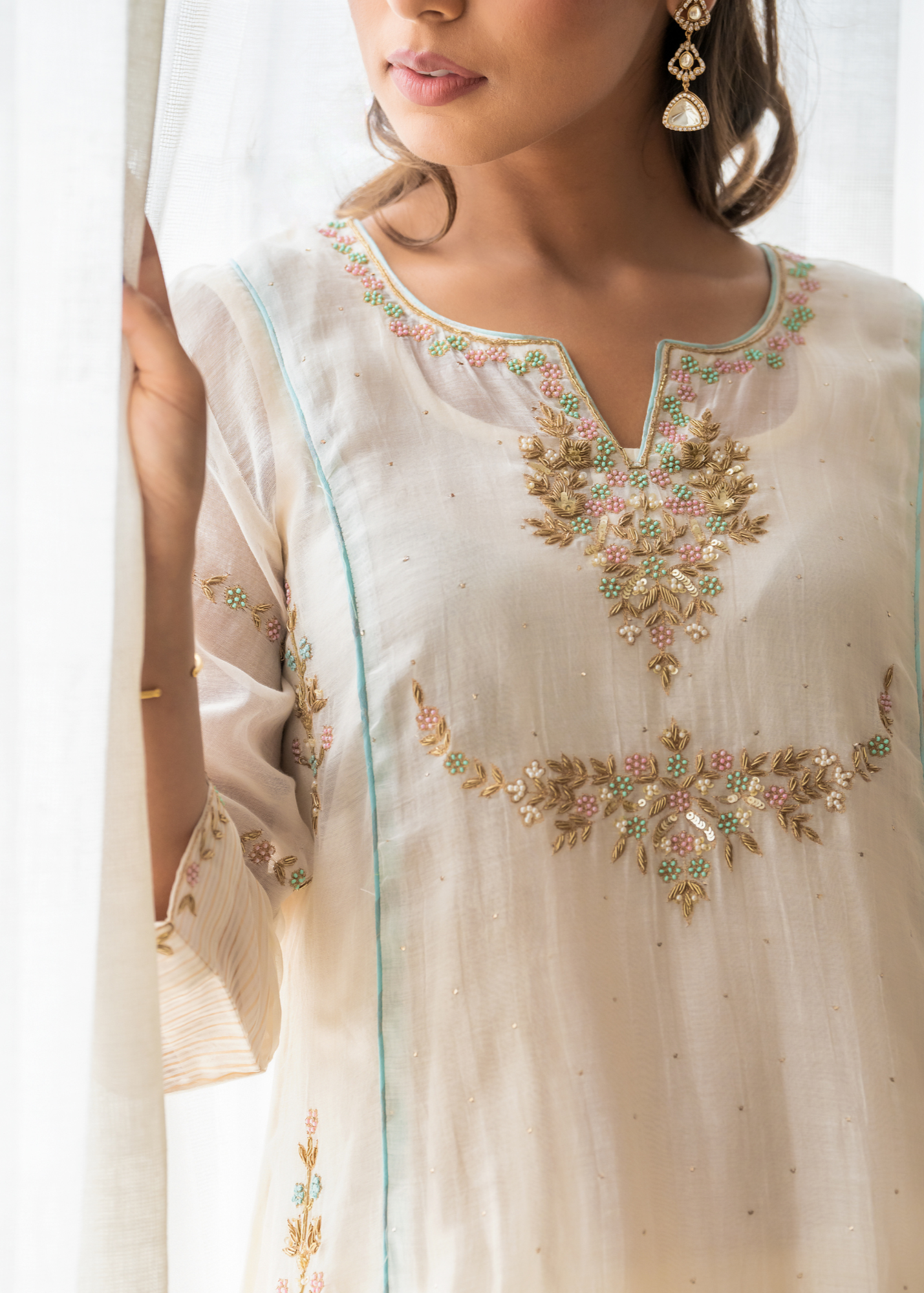Shwet Ivory Kurta Set