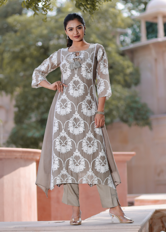 Hazelnut Kurta Set