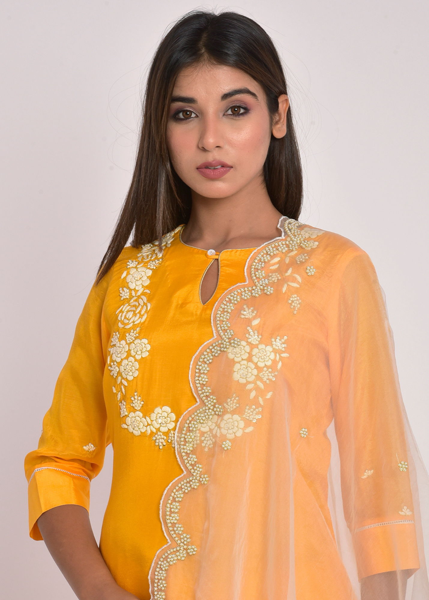 Kesar Phool Kurta Set
