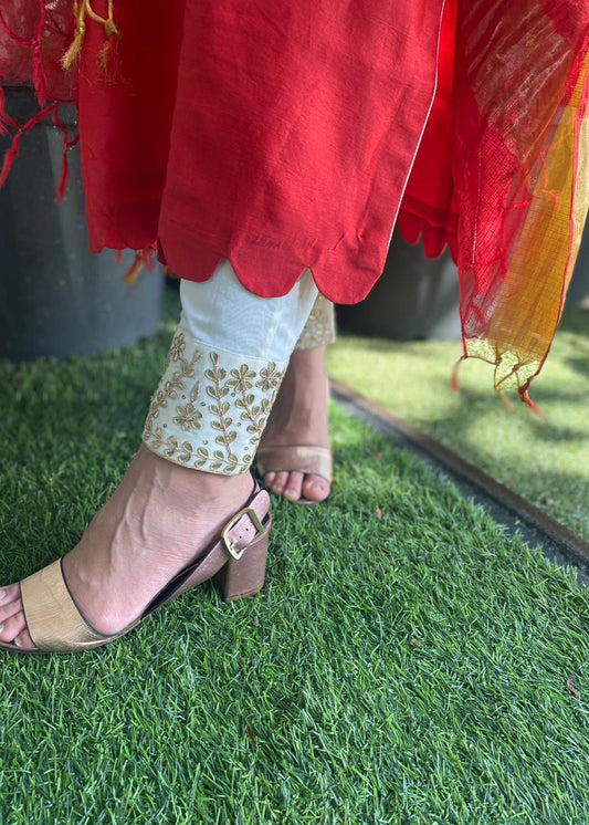Gota patti pants