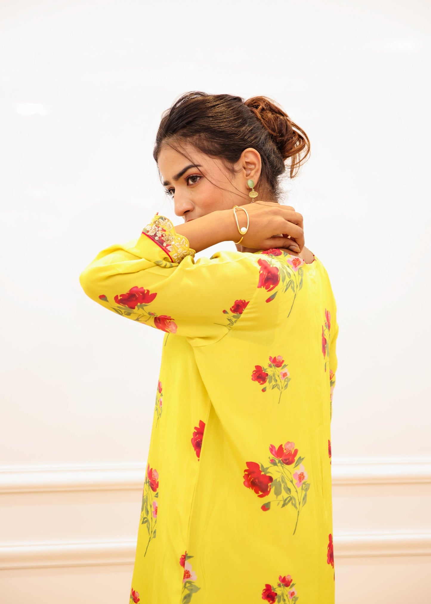 Yellow Floral Co-ord Set