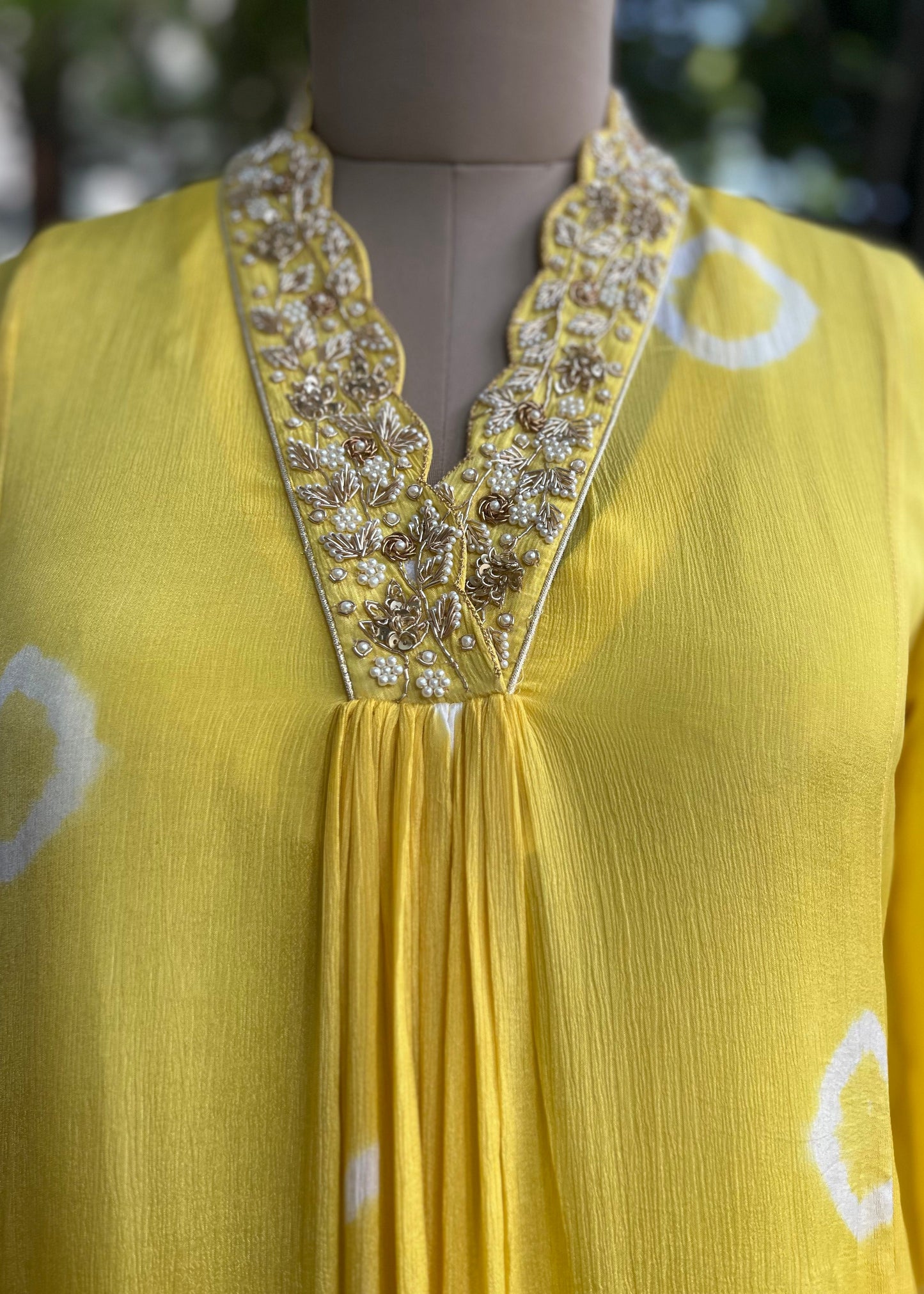 Yellow Story Kurta Set