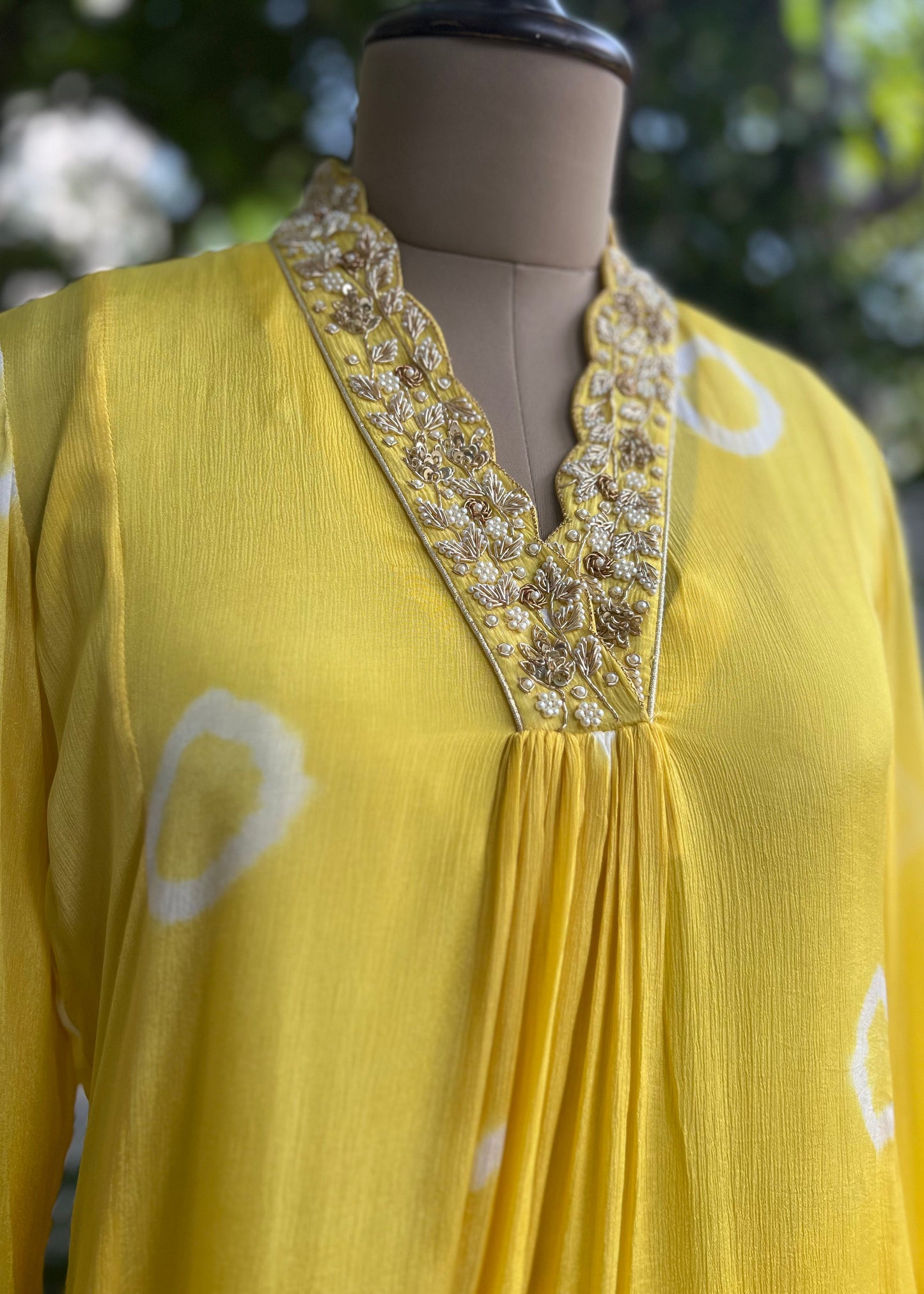 Yellow Story Kurta Set