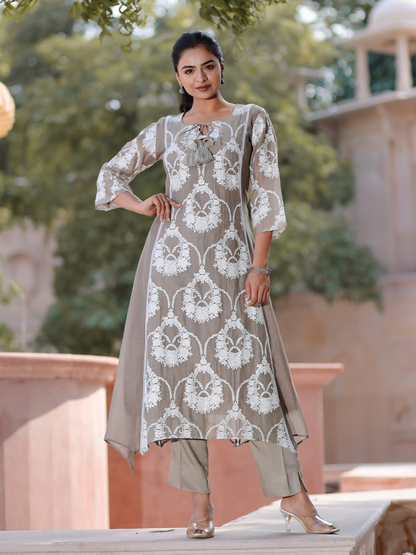 Hazelnut Kurta Set