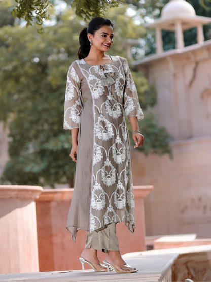 Hazelnut Kurta Set