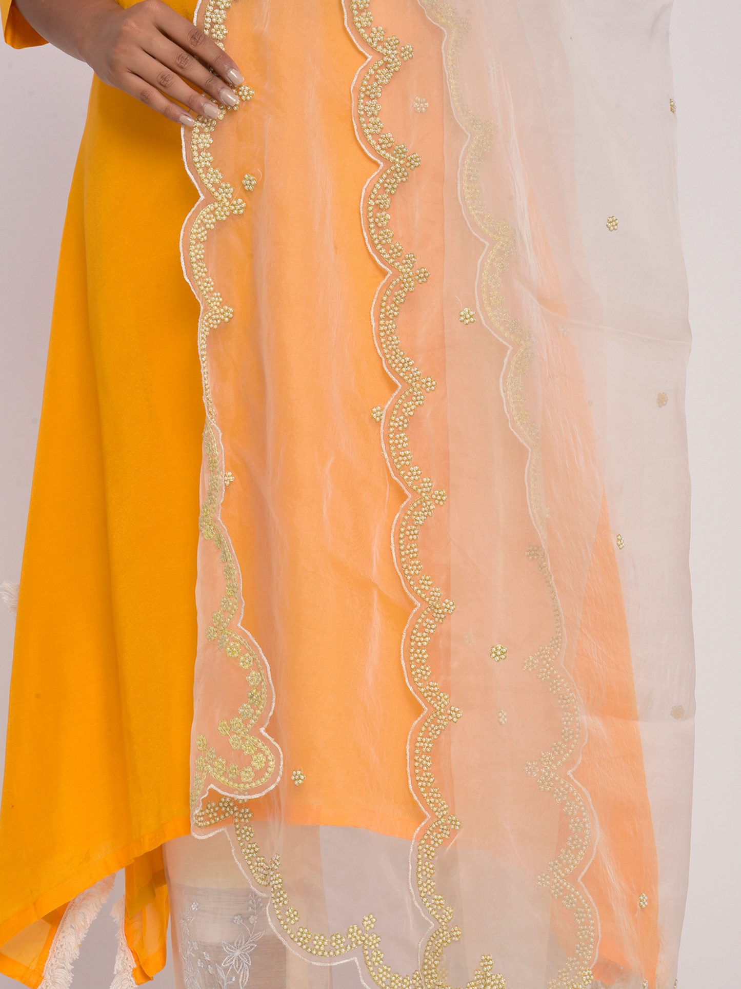 Kesar Phool Kurta Set