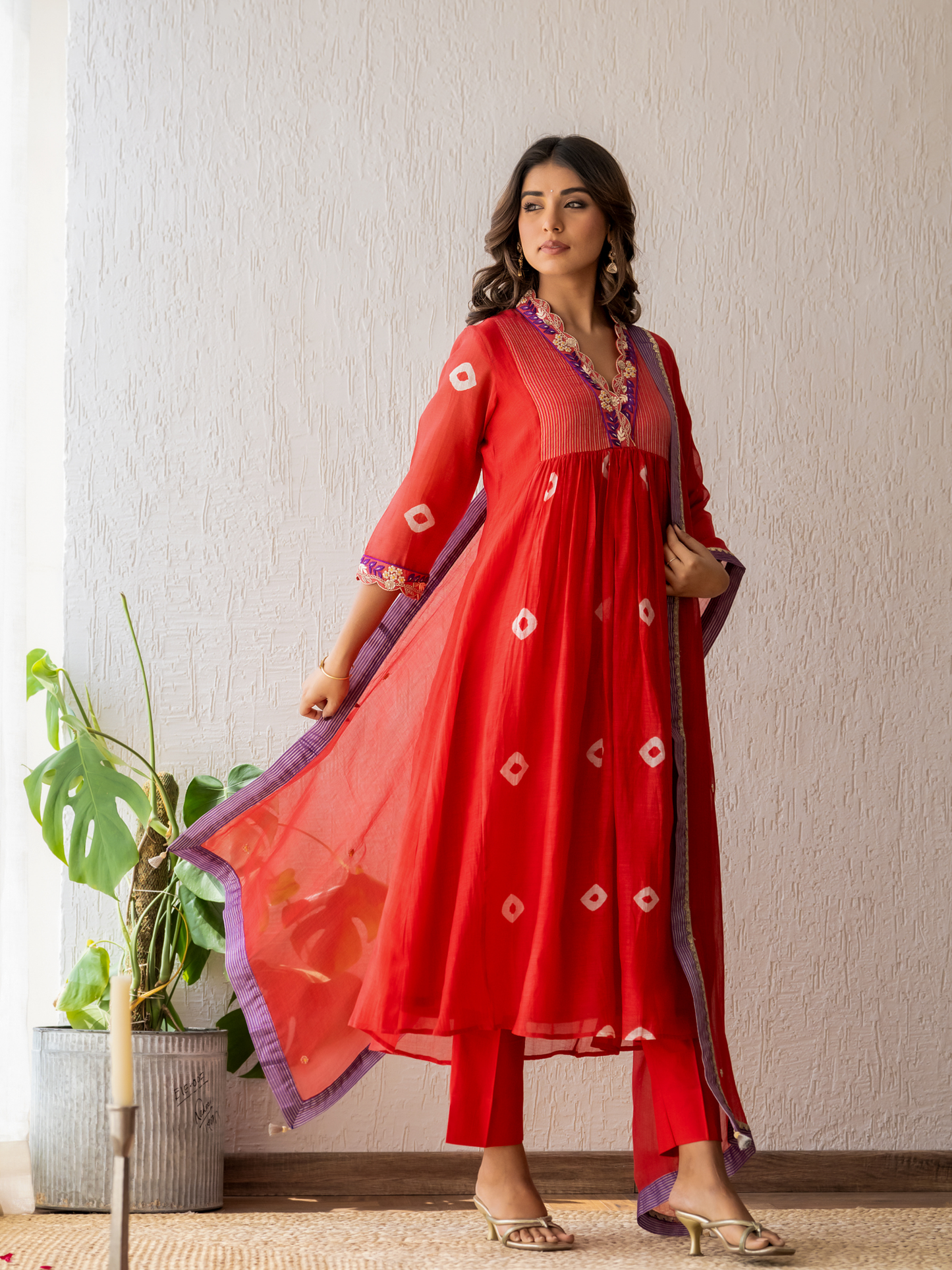 Scarlet Kurta Set