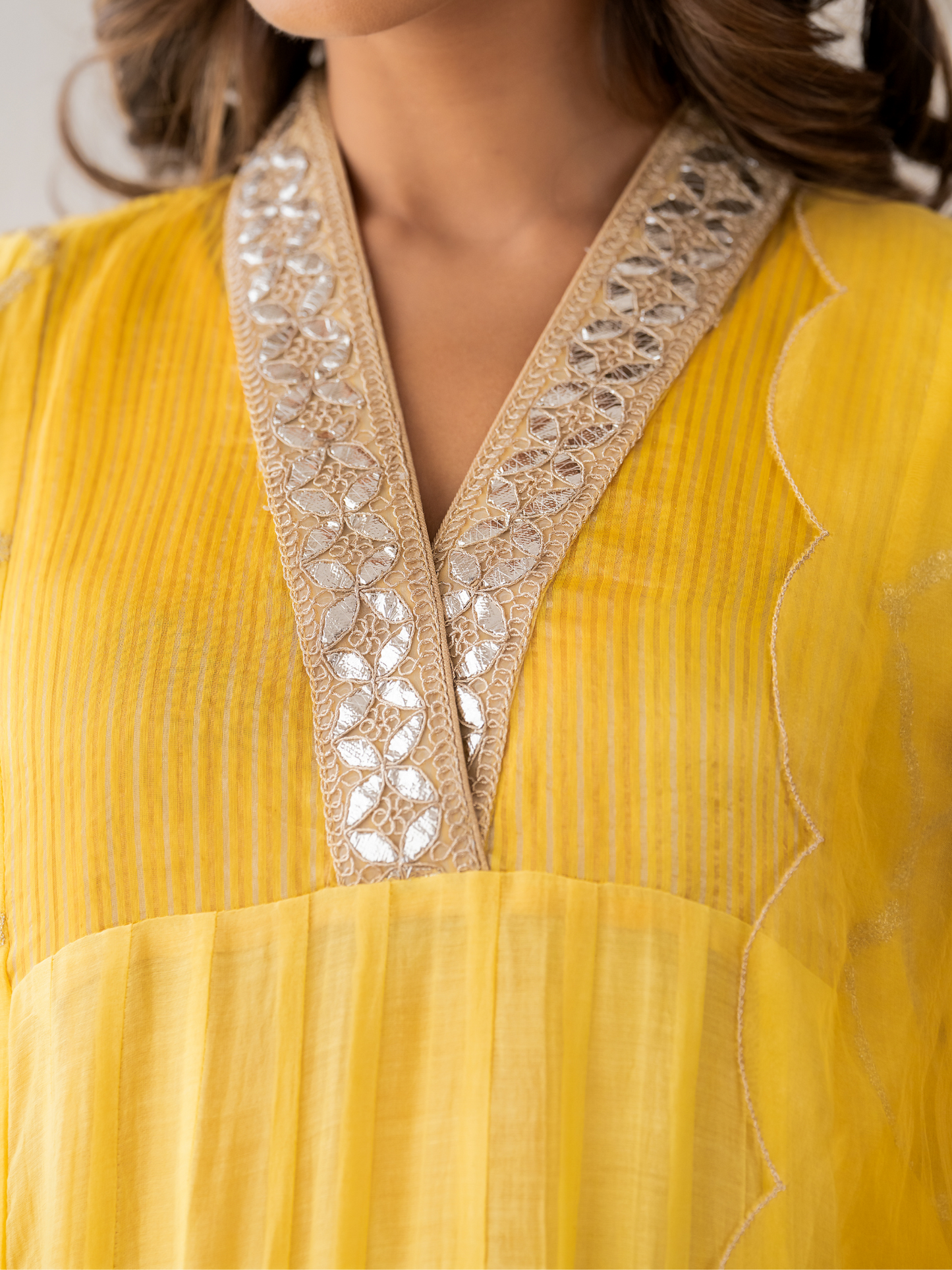 Golden Yellow Kurta Set