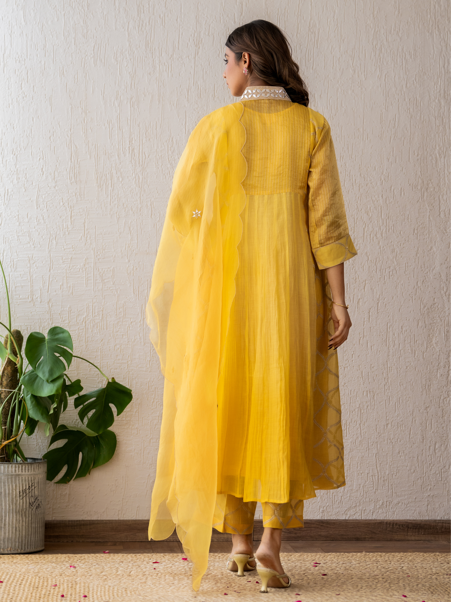 Golden Yellow Kurta Set