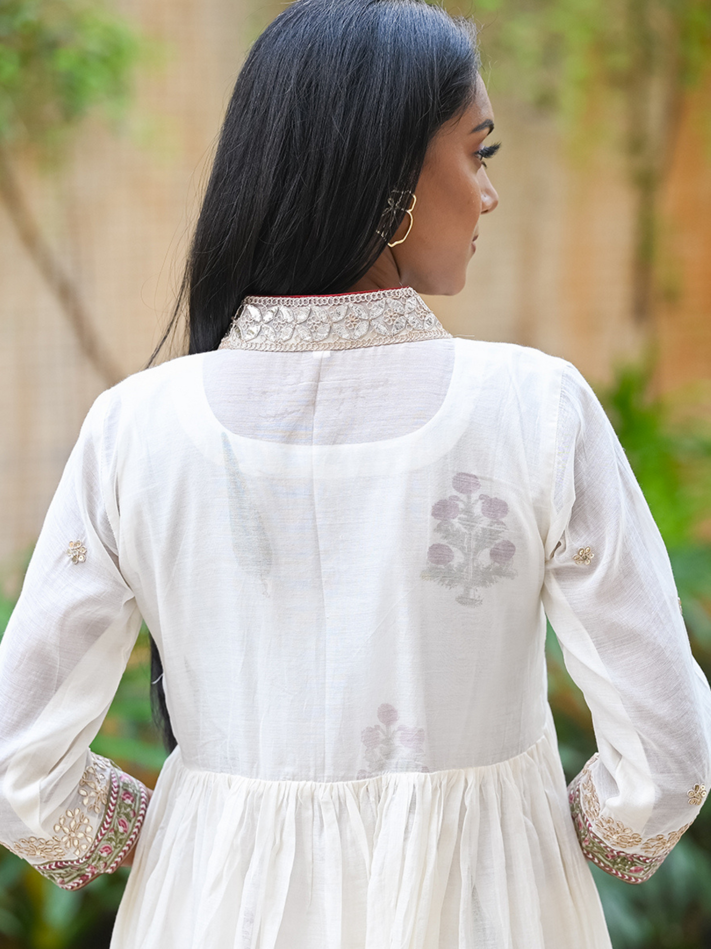 Ivory Mughal Kurta Set