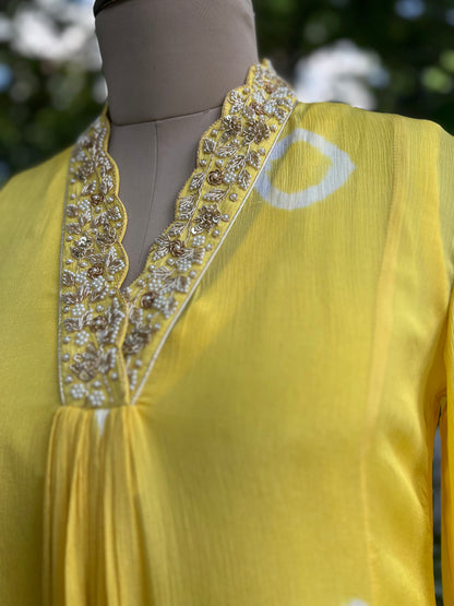 Yellow Story Kurta Set