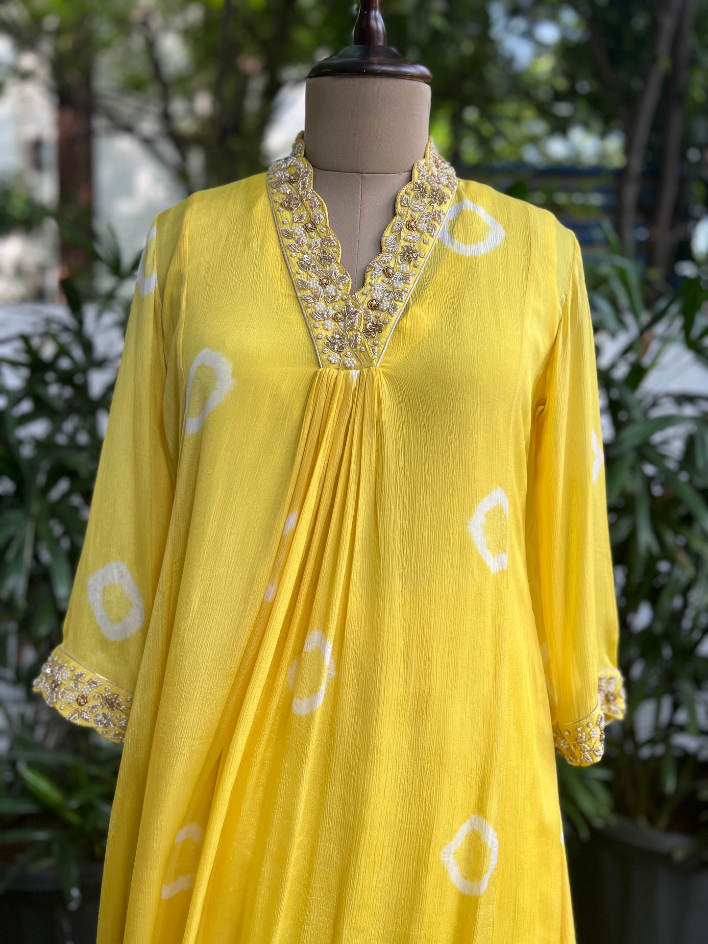 Yellow Story Kurta Set