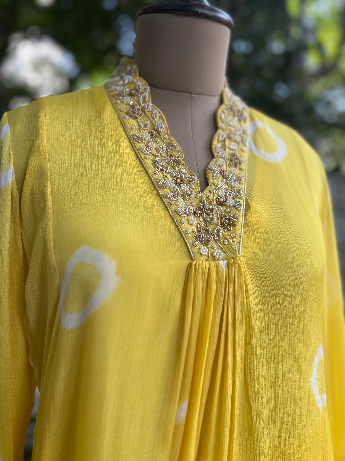 Yellow Story Kurta Set