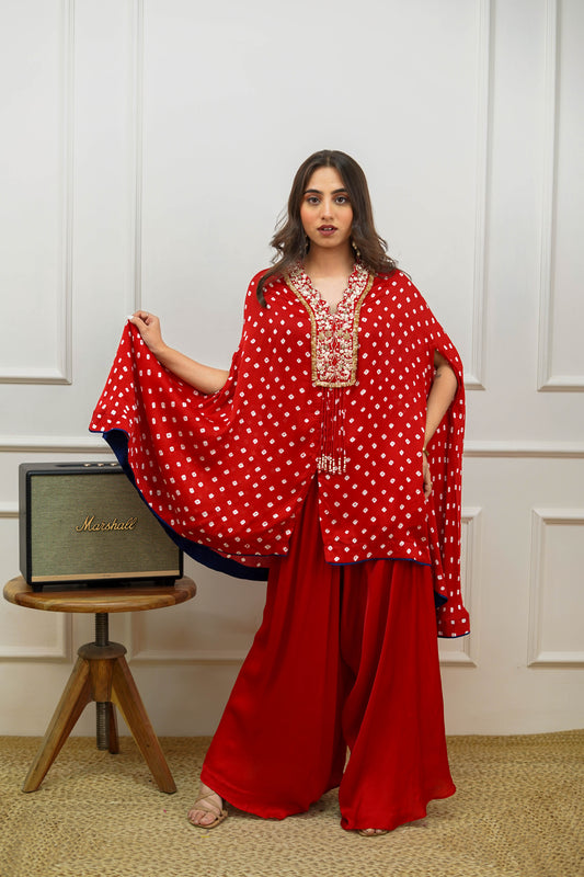 Bhandej Red Cape