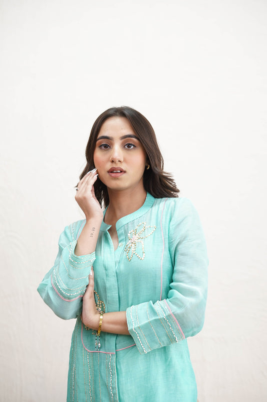 Turquoise Sequin