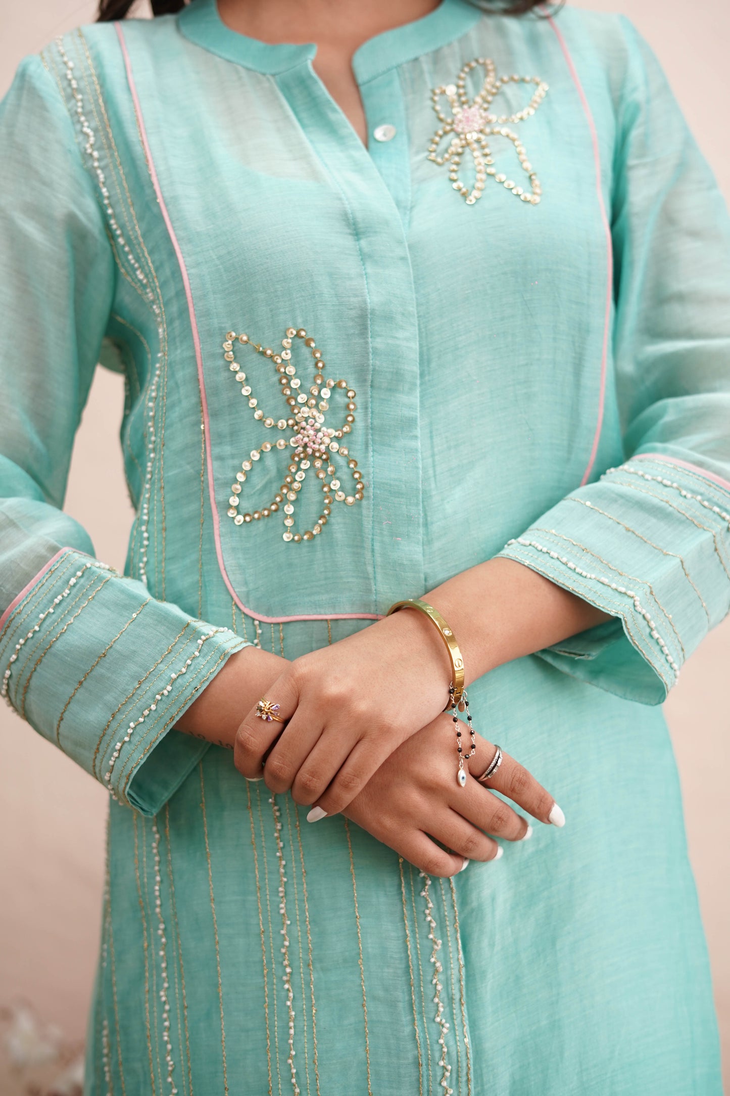 Turquoise Sequin